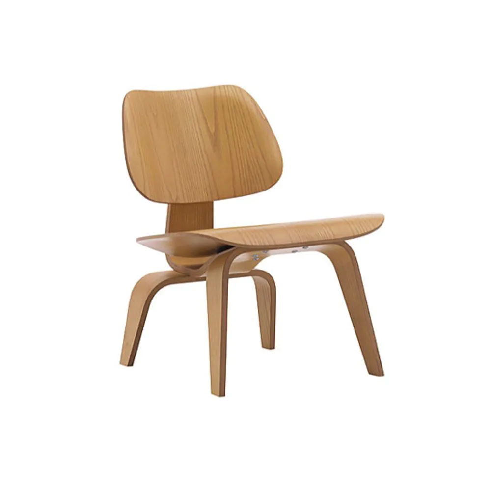 Poltrona Eames Plywood clara/oscura/negra